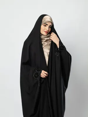 چادر عربی مچ دالبر طرح گل پری