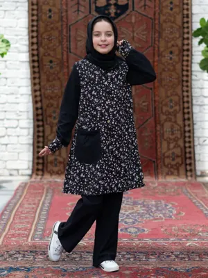 شومیز و شلوار جیب دار