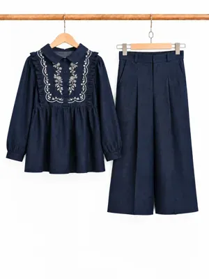 تونیک شلوار رز