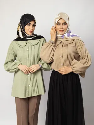 شومیز شانتون لمه