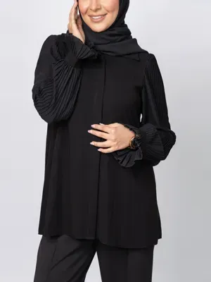 شومیز آستین پلیسه